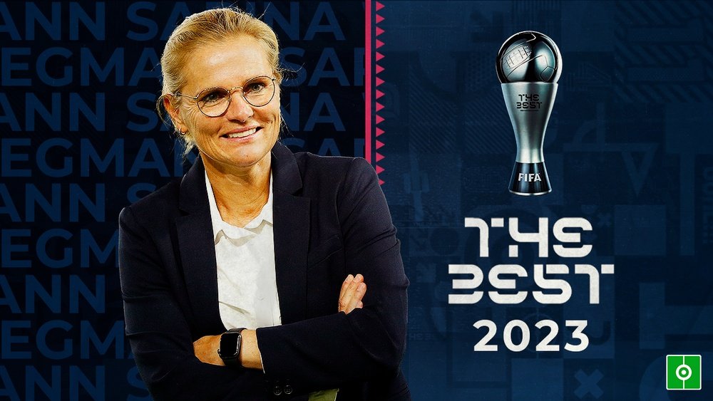 Sarina Wiegman, The Best de melhor treinadora de 2023. BeSoccer