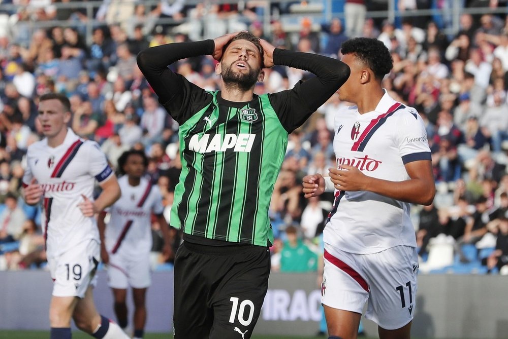 El drama del Sassuolo: de derrotar al Inter a dos triunfos ligueros desde octubre. EFE
