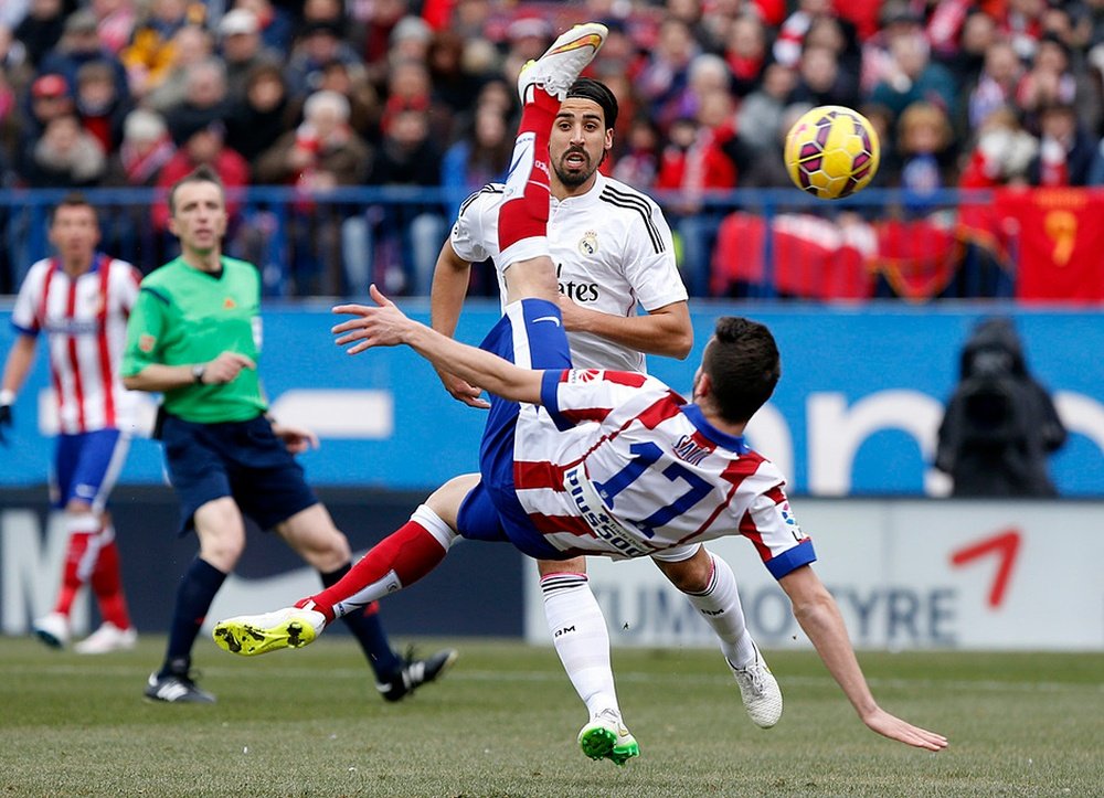El gol de chilena al Madrid, el más especial para Saúl. ClubAtléticodeMadrid