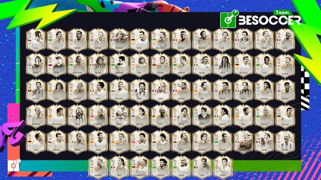 SBC 'Icono Momentos 92+' . Team BeSoccer