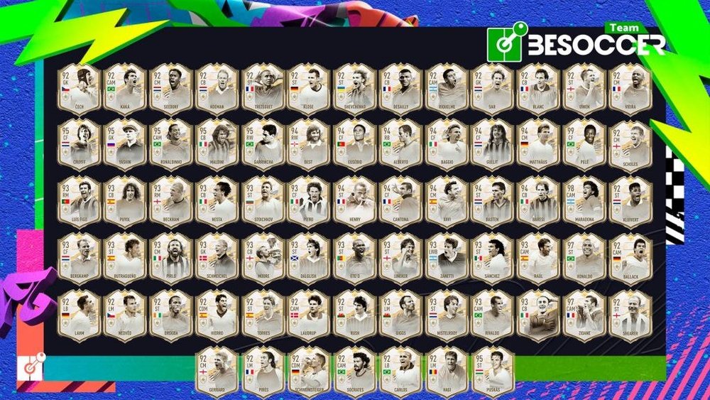 SBC 'Icono Momentos 92+' . Team BeSoccer