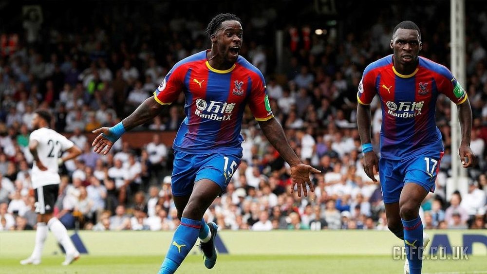 Schlupp scored the opener. Twitter/CPFC