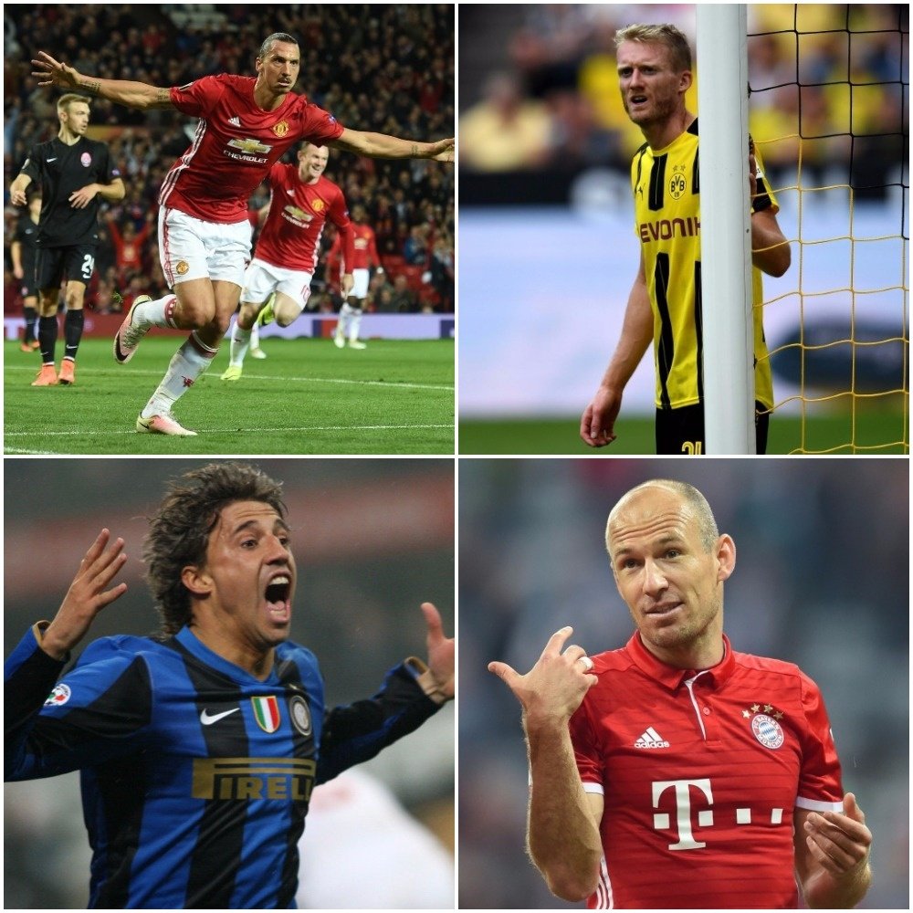 Schürrle, Robben, Ibrahimovic and Crespo. BeSoccer