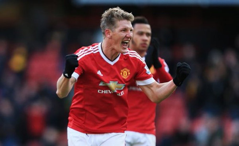 Schweinsteiger will be available at the end of the season. Twitter