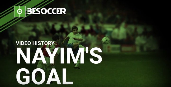 WATCH: Nayim's golden goal against Arsenal