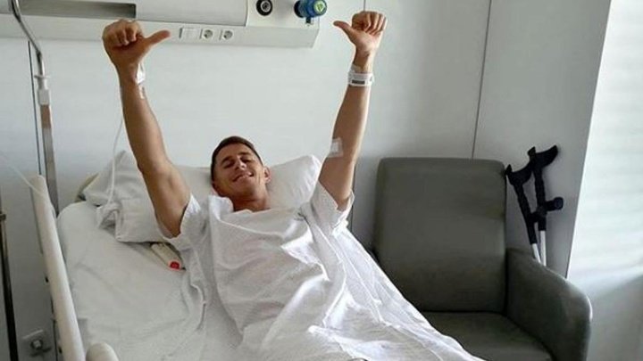 Szymanowski, motivado tras su operación de rodilla
