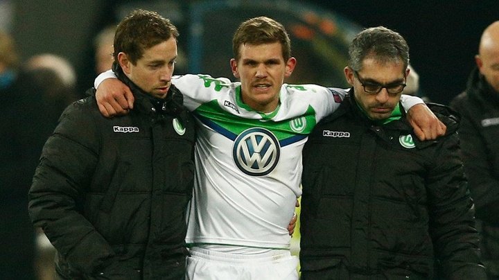 Blow for Wolfsburg with Jung injured