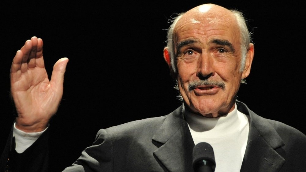 Sean Connery could have played for Manchester United. AFP