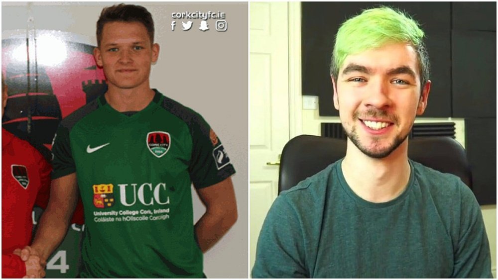 El nuevo jugador del Cork City comparte nombre con el famoso youtuber. BeSoccer