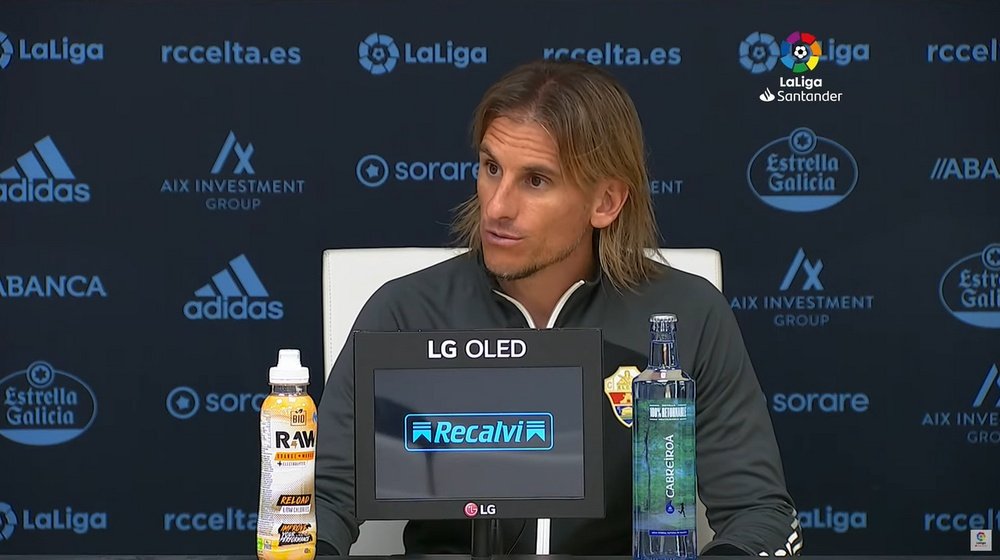 Beccacece consideró injusta la derrota. YouTube/LaLiga