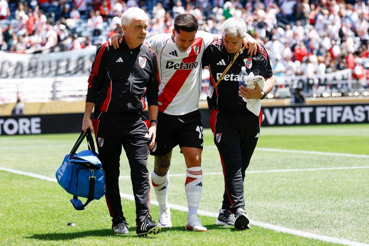 Driussi se lesionó al marcar en el debut. EFE