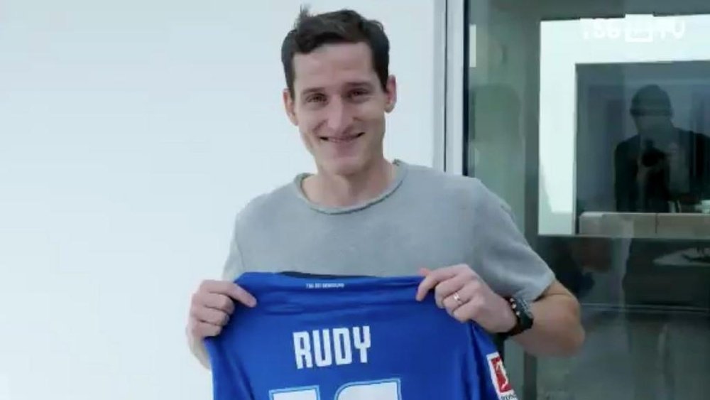 Rudy vuelve al Hoffenheim. Captura/Hoffenheim