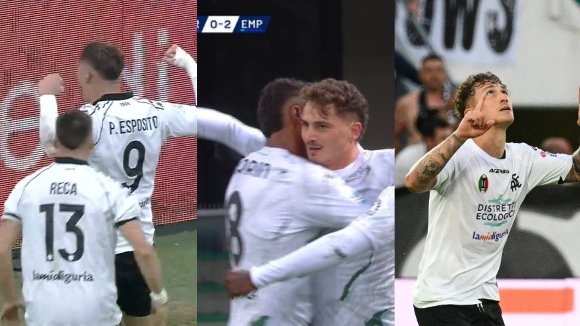 I fratelli Esposito hanno vissuto una domenica indimenticabile, con Salvatore e Pio protagonisti della vittoria dello Spezia per 5-0 contro il Cittadella, mentre Sebastiano ha segnato una doppietta nel 4-1 dell'Empoli contro il Verona.