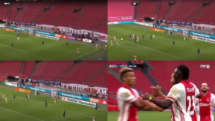 El Ajax arrasa con una copia del gol que Origi le hizo al Barça