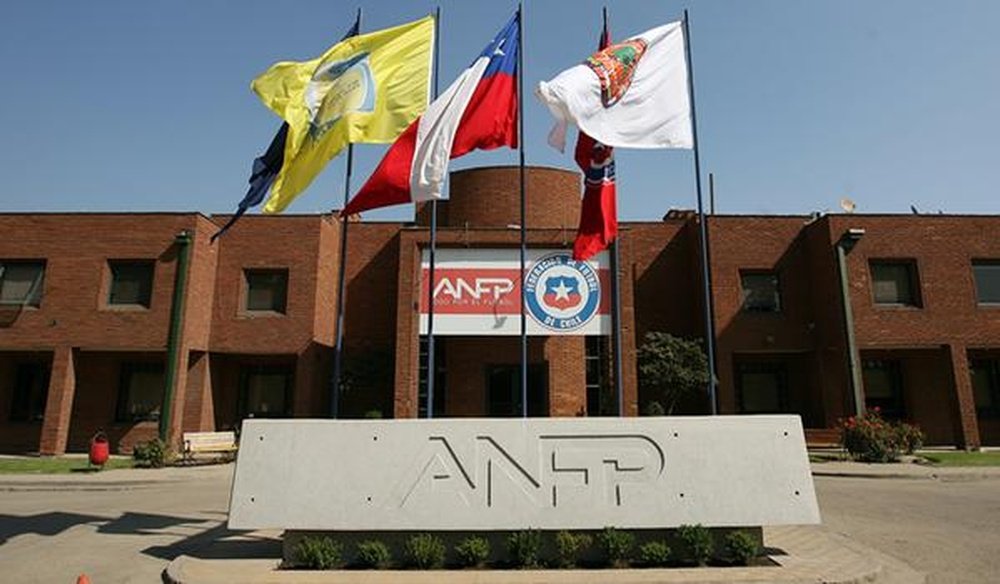 Sede de la Asociación Nacional de Fútbol Profesional de Chile. Twitter