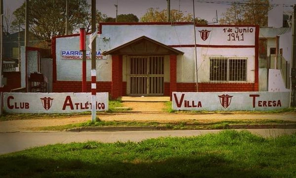 Sede del Club Atlético Villa Teresa. Twitter