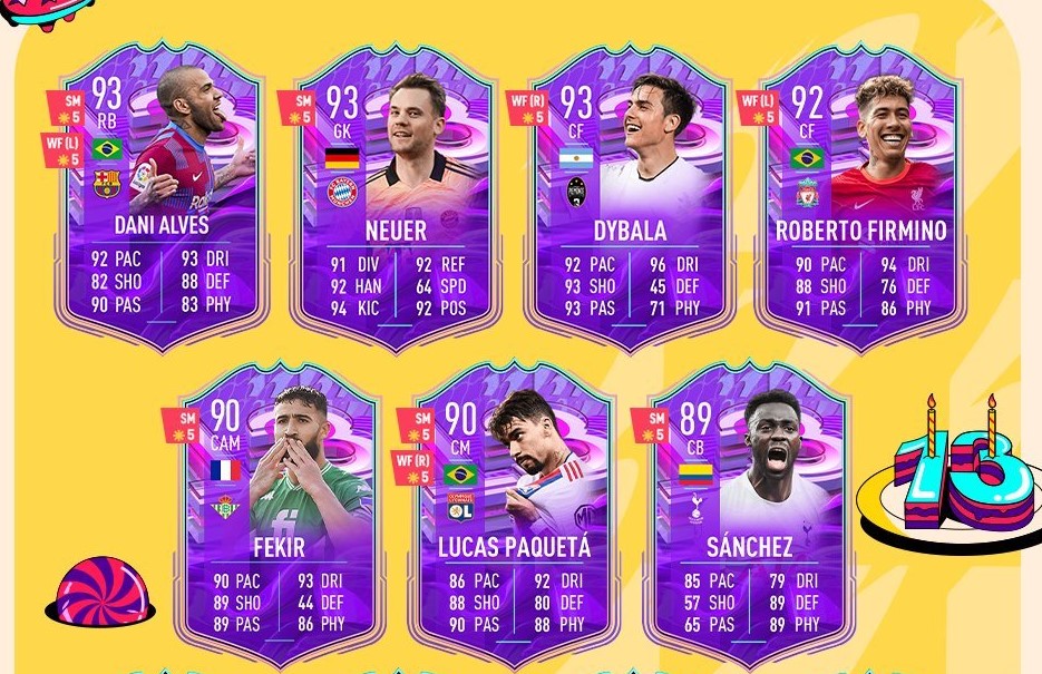 Dani Alves Dybala Firmino El Segundo Equipo Fut Birthday Es