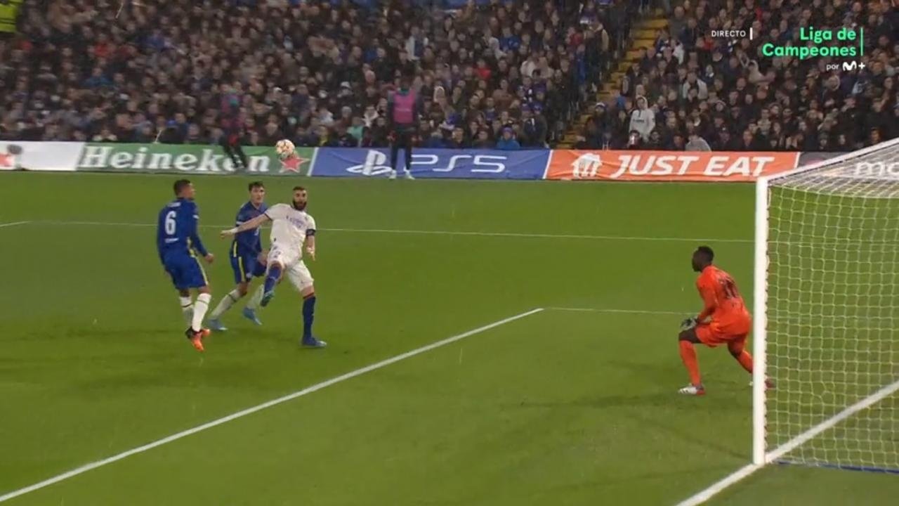 ï»¿Benzema stuns Stamford Bridge with two headers