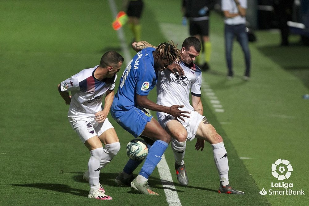 Sekou Gassama ha vuelto al Pucela, pero estará aún unos días de vacaciones. LaLiga