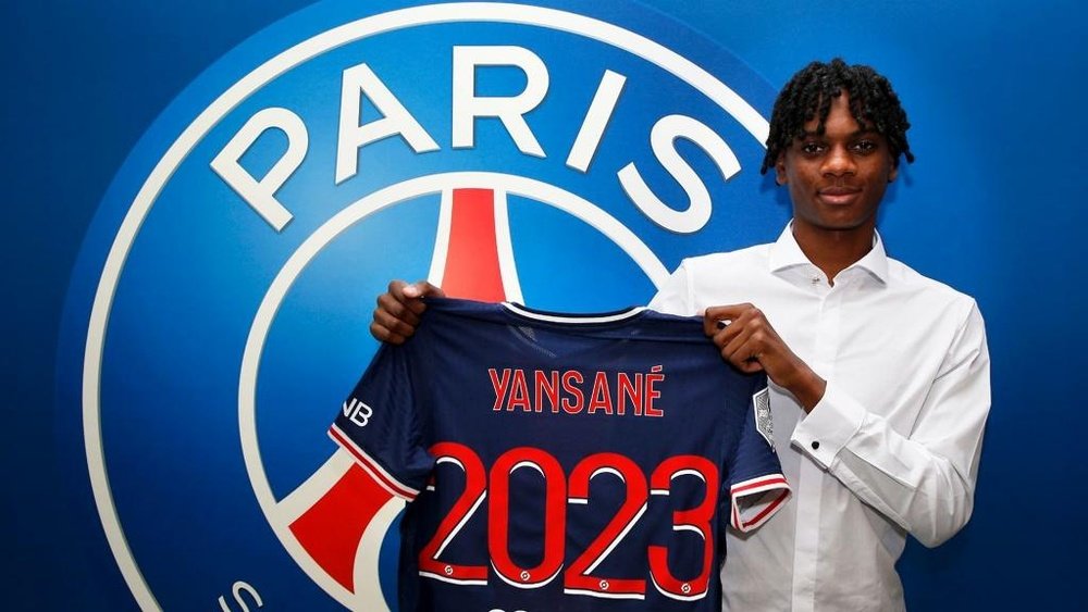 Sekou Yansané signe au PSG jusqu’en 2023. GOAL