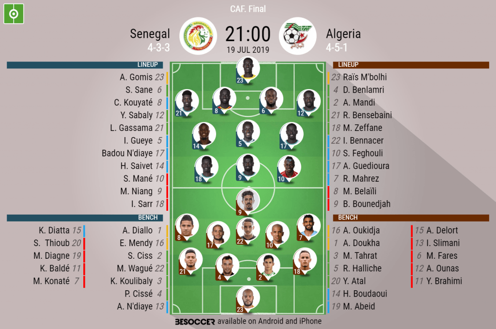 Senegal v Algeria - As it happened