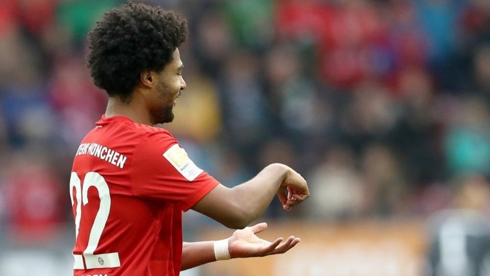 Gnabry put Bayern ahead, but it was not enough for all three points. Twitter/FCBayern