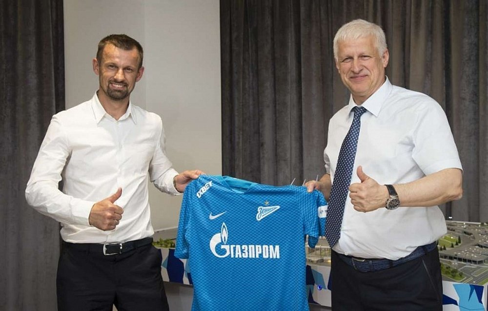 Sergei Semak, o novo timoneiro do Zenit. FCZenit