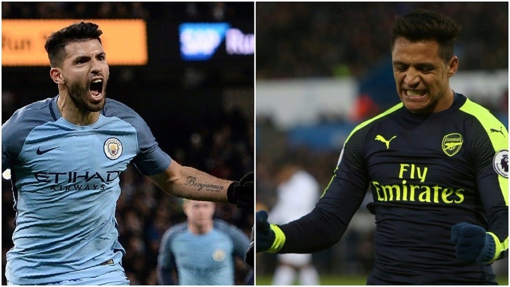 El City y el Arsenal estarían plantearse el cambio entre Agüero y Alexis Sánchez. BeSoccer