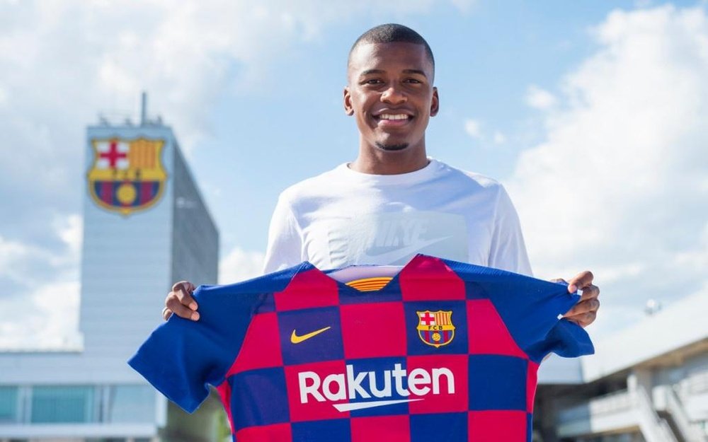 Akieme é o novo reforço do time B do Barça. FCBarcelona