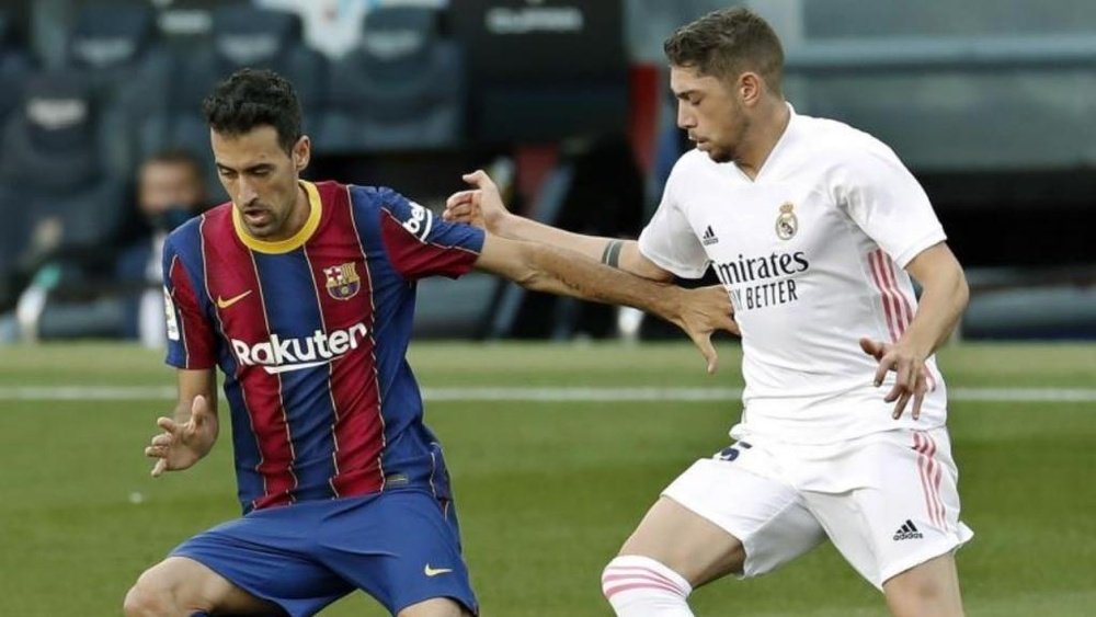 Busquets will miss the Atlético match. EFE