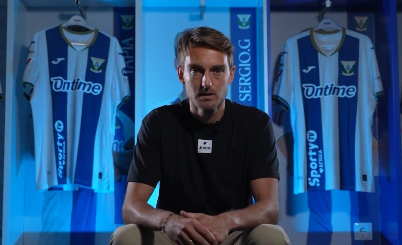 Sergio deja el Leganés. Captura/CDLeganés