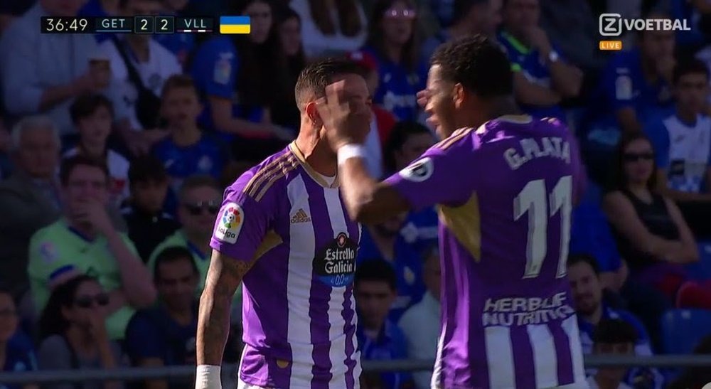 Enorme victoria a domicilio del Real Valladolid. Captura/ZVoetbal