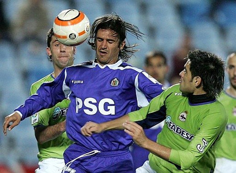 Pachón fue uno de los héroes del ascenso a primera del Getafe en 2004. EFE