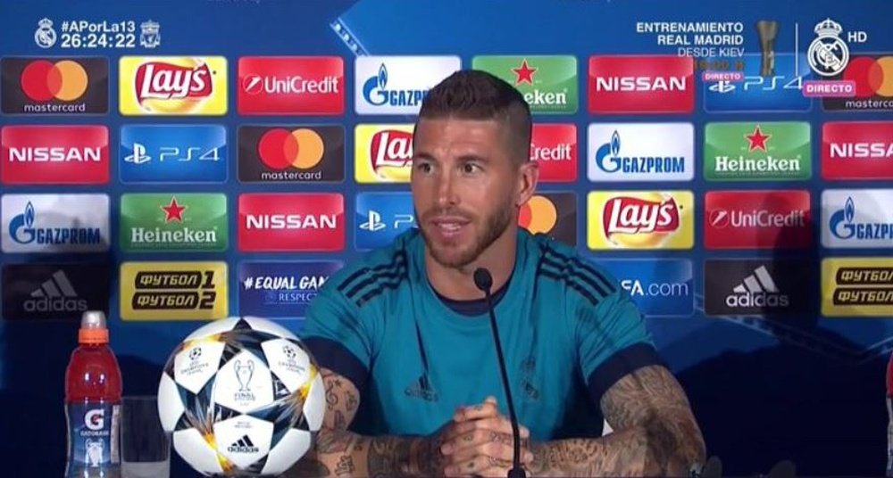 Ramos spoke to the press pack. RealMadridTV