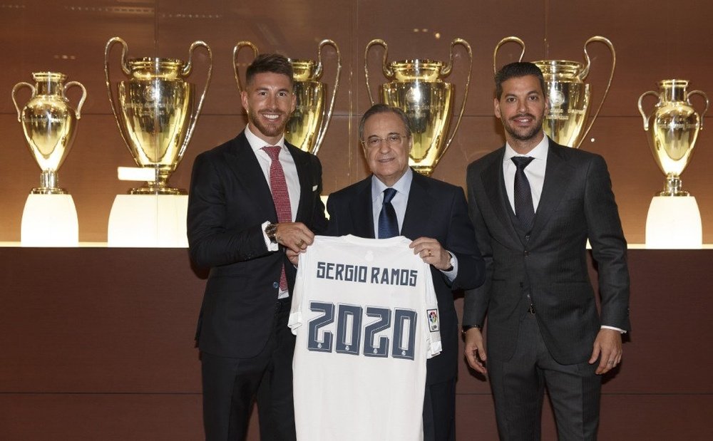 Ramos avait prolongé en 2015. SergioRamos