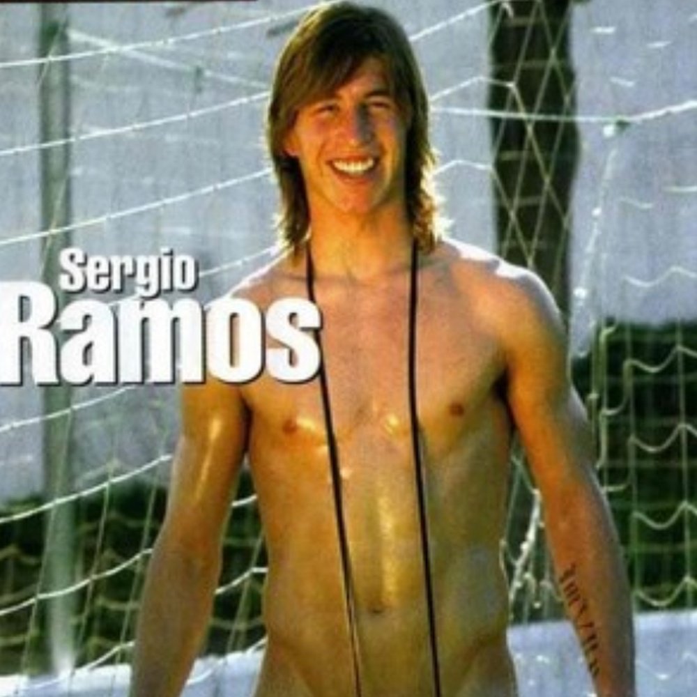 Ramos posó así para la conocida revista cuando aún militaba en el Sevilla. Interviú