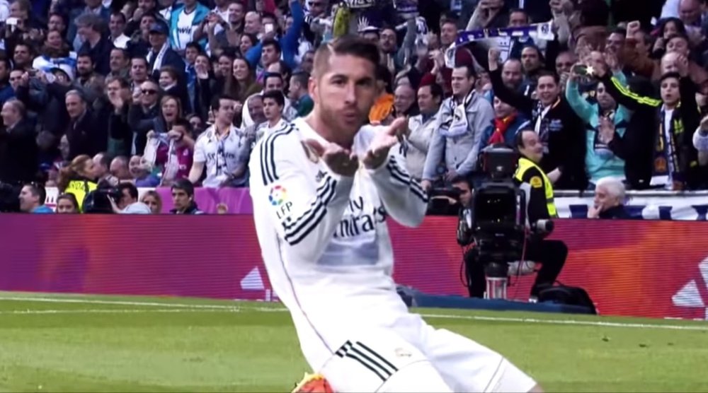 Sergio Ramos con el Real Madrid. RealMadrid