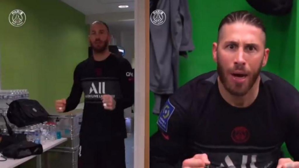 Sergio Ramos compartió su regreso al vestuario. Instagram/sergioramos