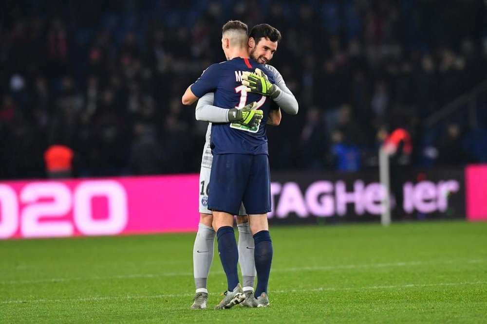 Sergio Rico commenta la vittoria della Ligue 1. PSG