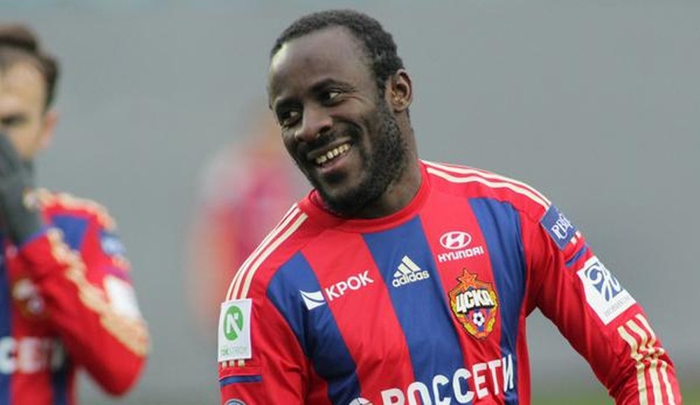 Seydou Doumbia, con el CSKA de Moscú. PFCCSKA