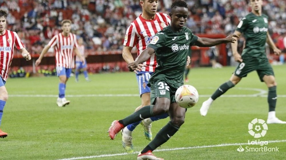Seydouba Cissé debutó en partido oficial con el Leganés en Segunda. LaLiga
