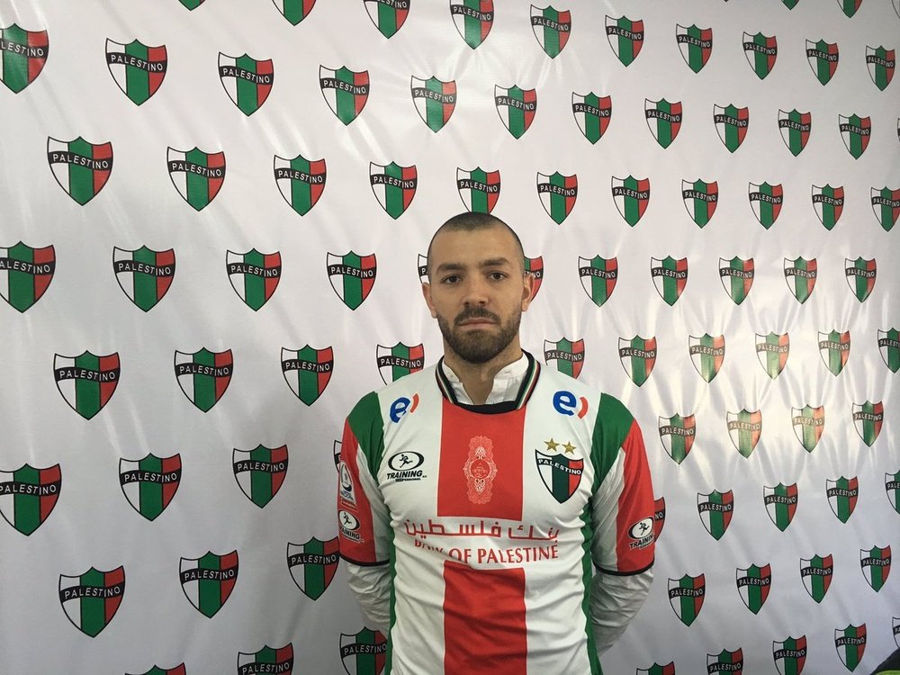Shadi Shaben, nuevo jugador de Palestino. CDPalestinoSADP