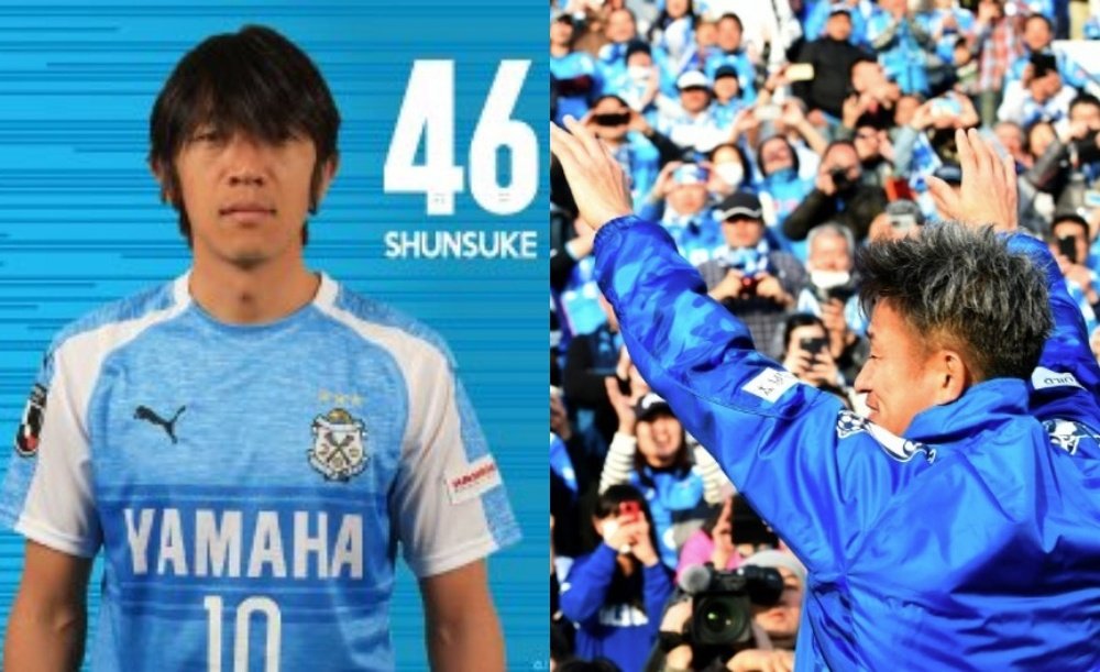 Nakamura y Miura jugarán juntos. YokohamaFC/AFP