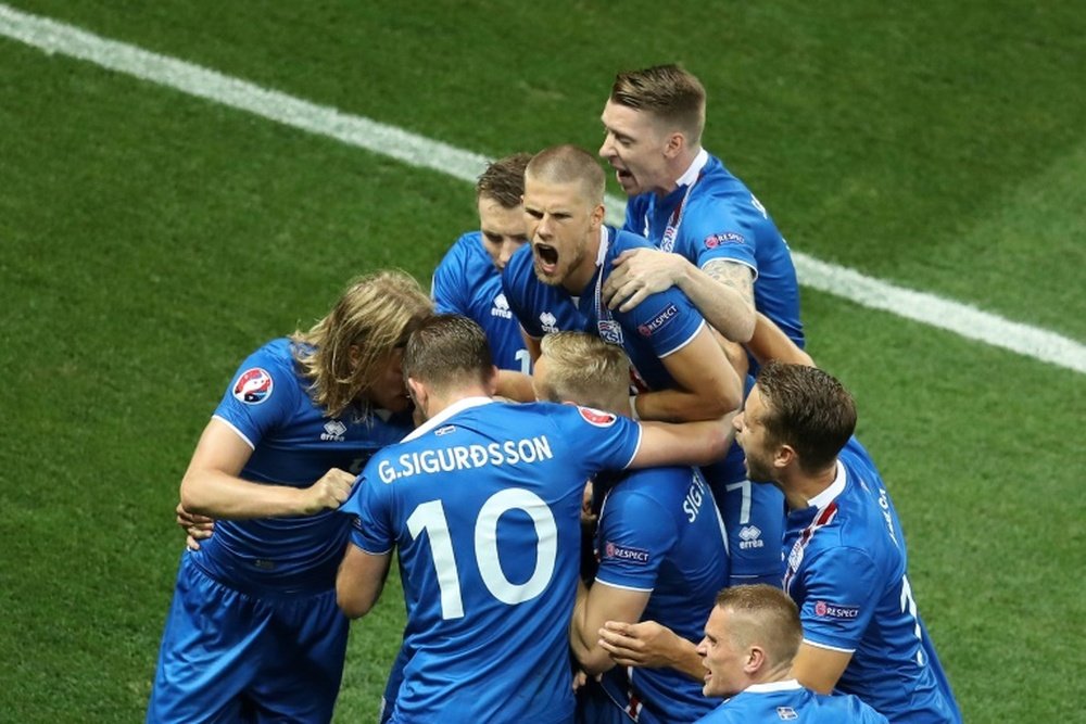 Islandia se jugará el pase ante Croacia. AFP