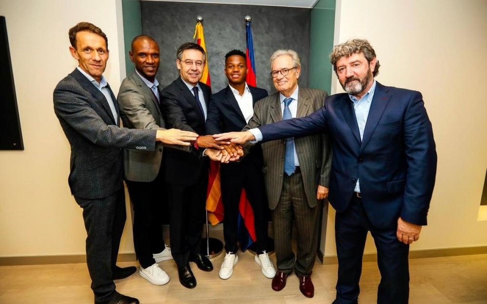 Ansu Fati rinnova: clausola da 170 milioni. FCBarcelona