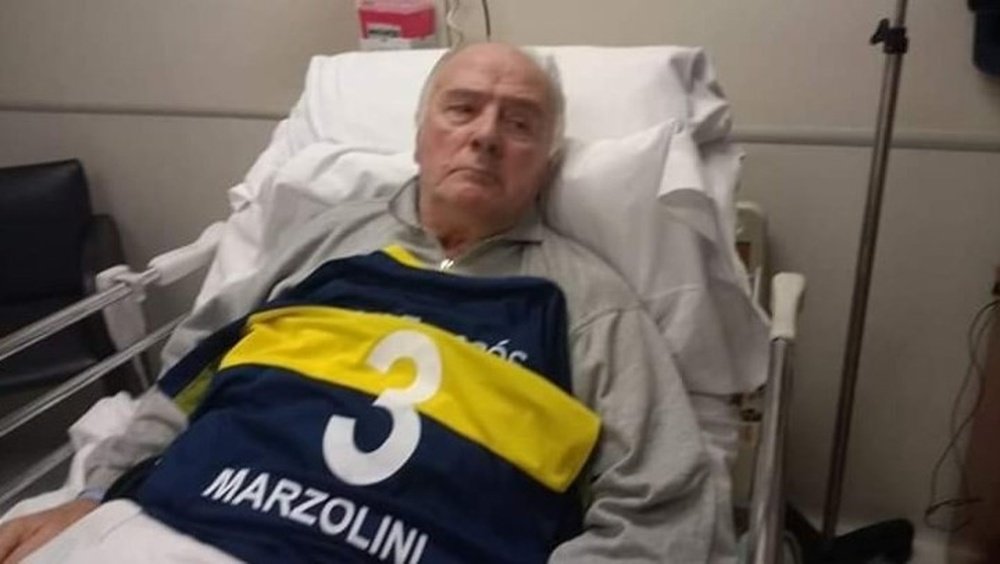 Silvio Marzolini, ídolo de Boca, hospitalizado. Captura/Ole/Clarin