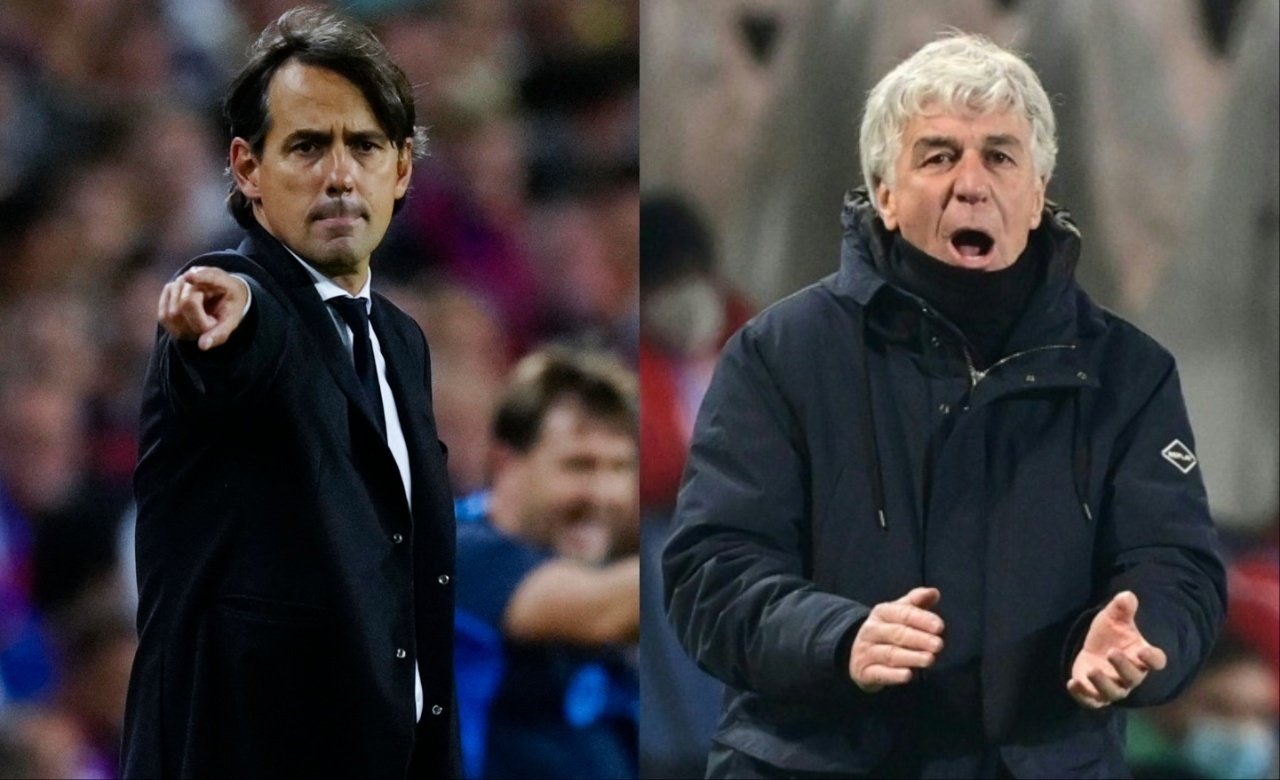 Inzaghi y Gasperini aún no han concedido goles en Europa. AFP