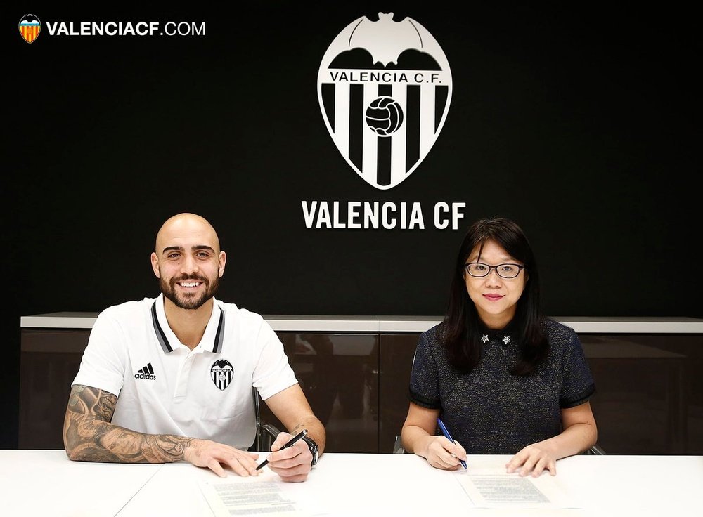 Simone Zaza, já é jogador do Valencia. ValenciaCF