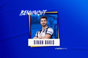Sinan Bakis, nuevo futbolista del Andorra. Twitter/FCAndorra