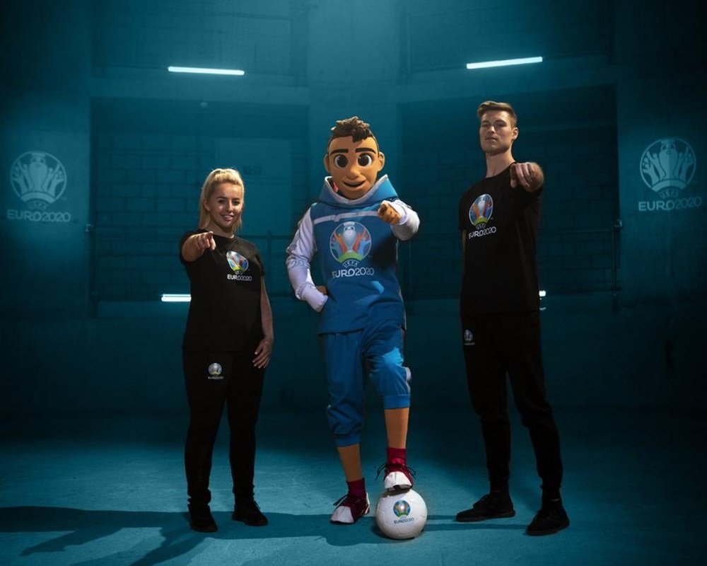 The Euro 2020 mascot has been revealed. EFE